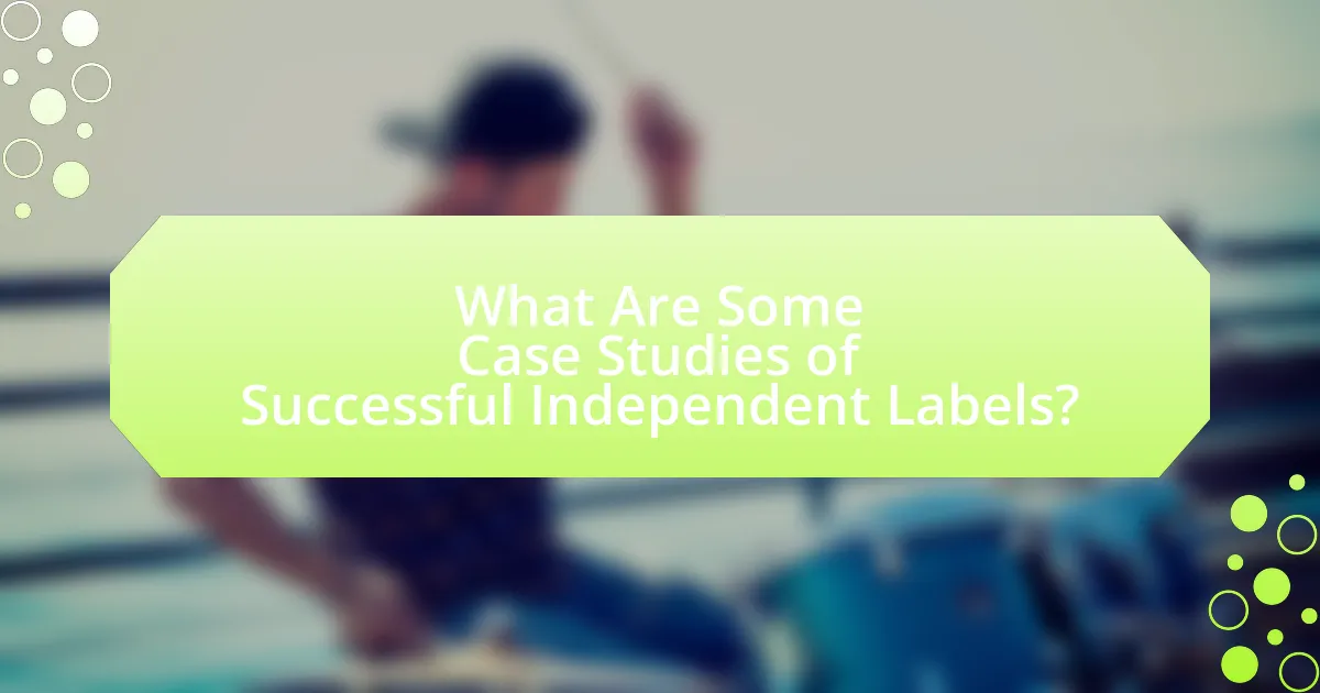 What Are Some Case Studies of Successful Independent Labels?